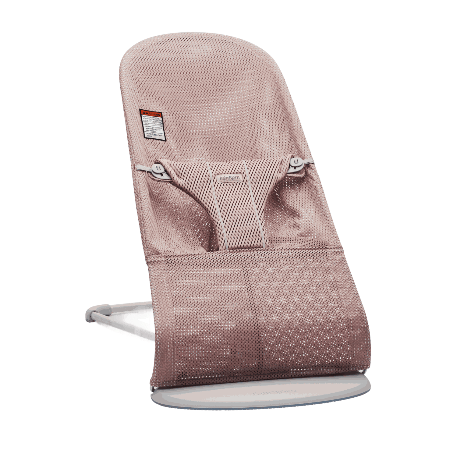 Bouncer Bliss - Dusty pink / Mesh / Light gray