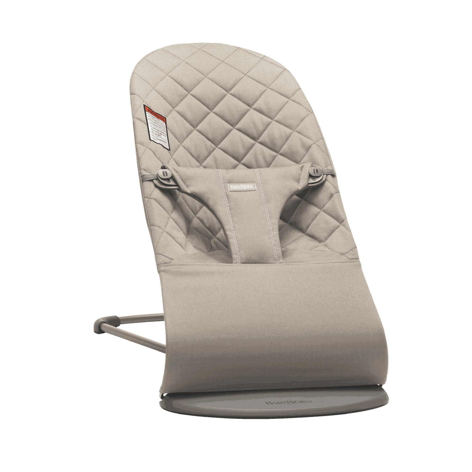 Bouncer Bliss - Sand gray / Woven, Classic quilt / Dark gray