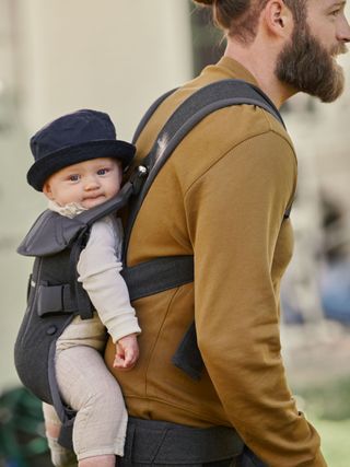 Baby Carrier One Denim gray Dark gray Woven Mix