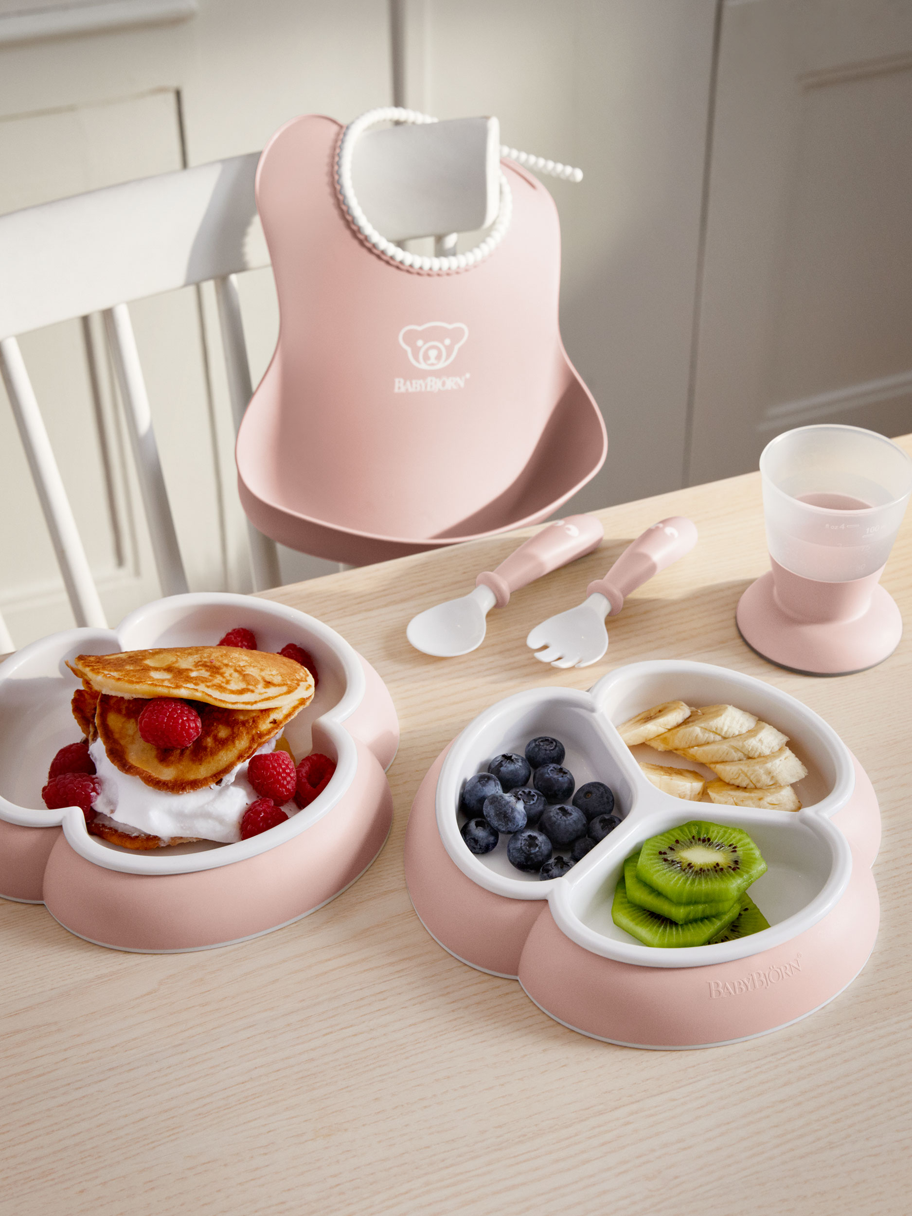 Ensemble repas, 8 pièces - Rose pastel (BabyBjörn) - Image 8