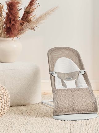 Bouncer Balance Soft Grey beige/White  Mesh