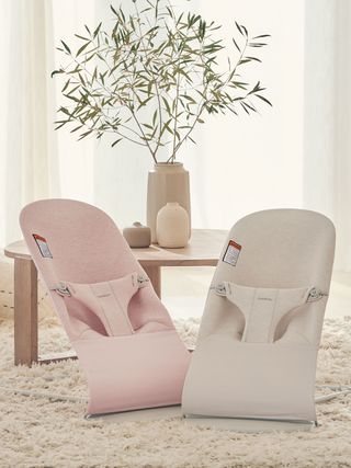  BabyBjörn Bouncer Bliss, 3D Jersey, Light Beige : Baby