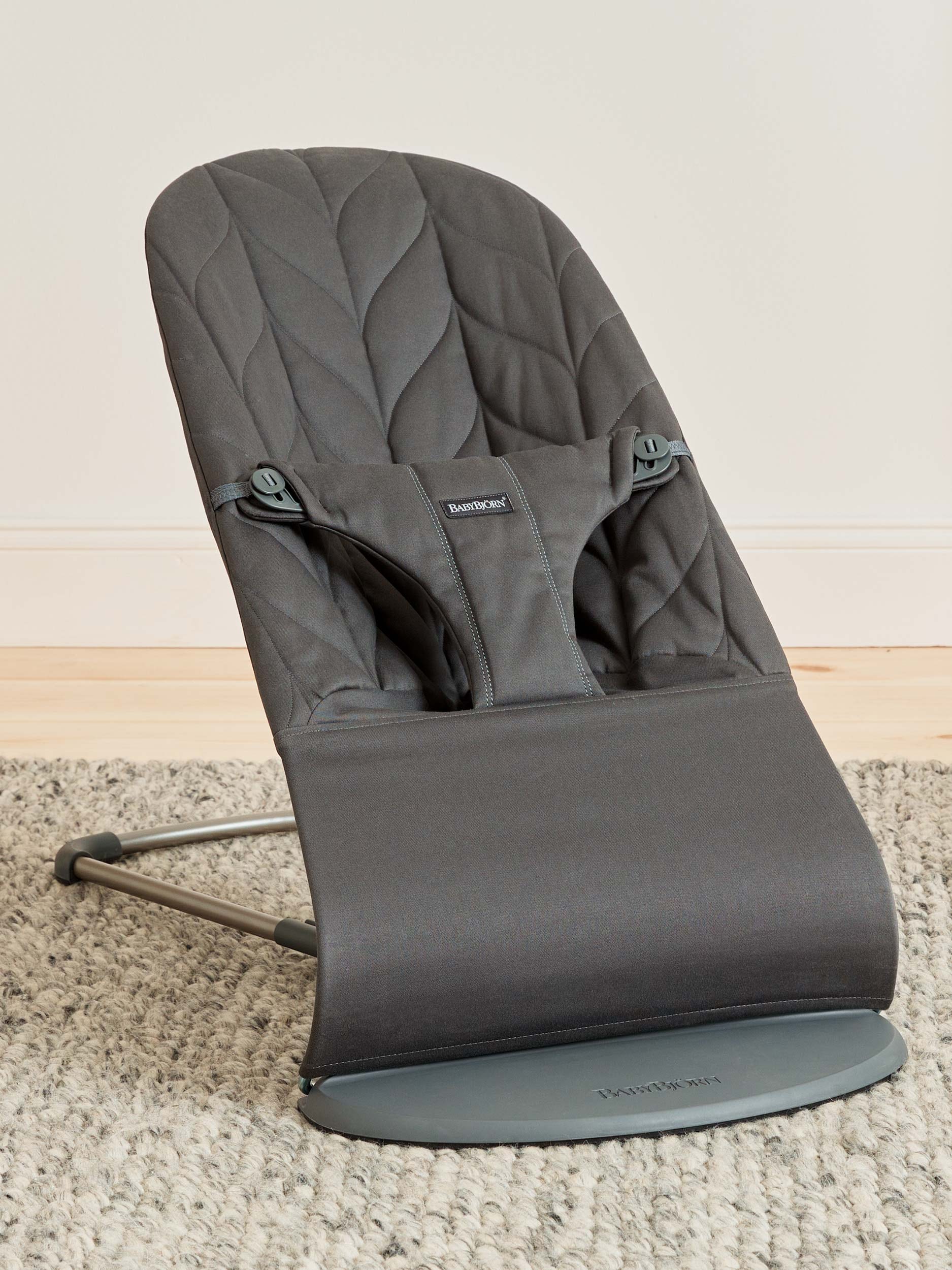 Transat Bliss - Anthracite / Tissé, matelassage Pétale / Gris foncé (BabyBjörn) - Image 6