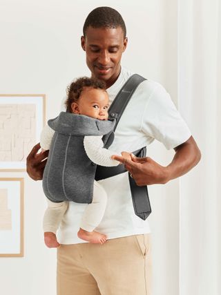 Baby Carrier Mini Dark Gray 3d Jersey 