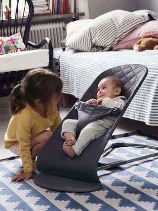 Housse transport transat noir pour transat Babybjorn - Petit Pois