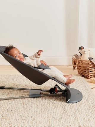 Sitteri, Bliss, Cotton, Antrasiitinharmaa BabyBjörn - Babyshop