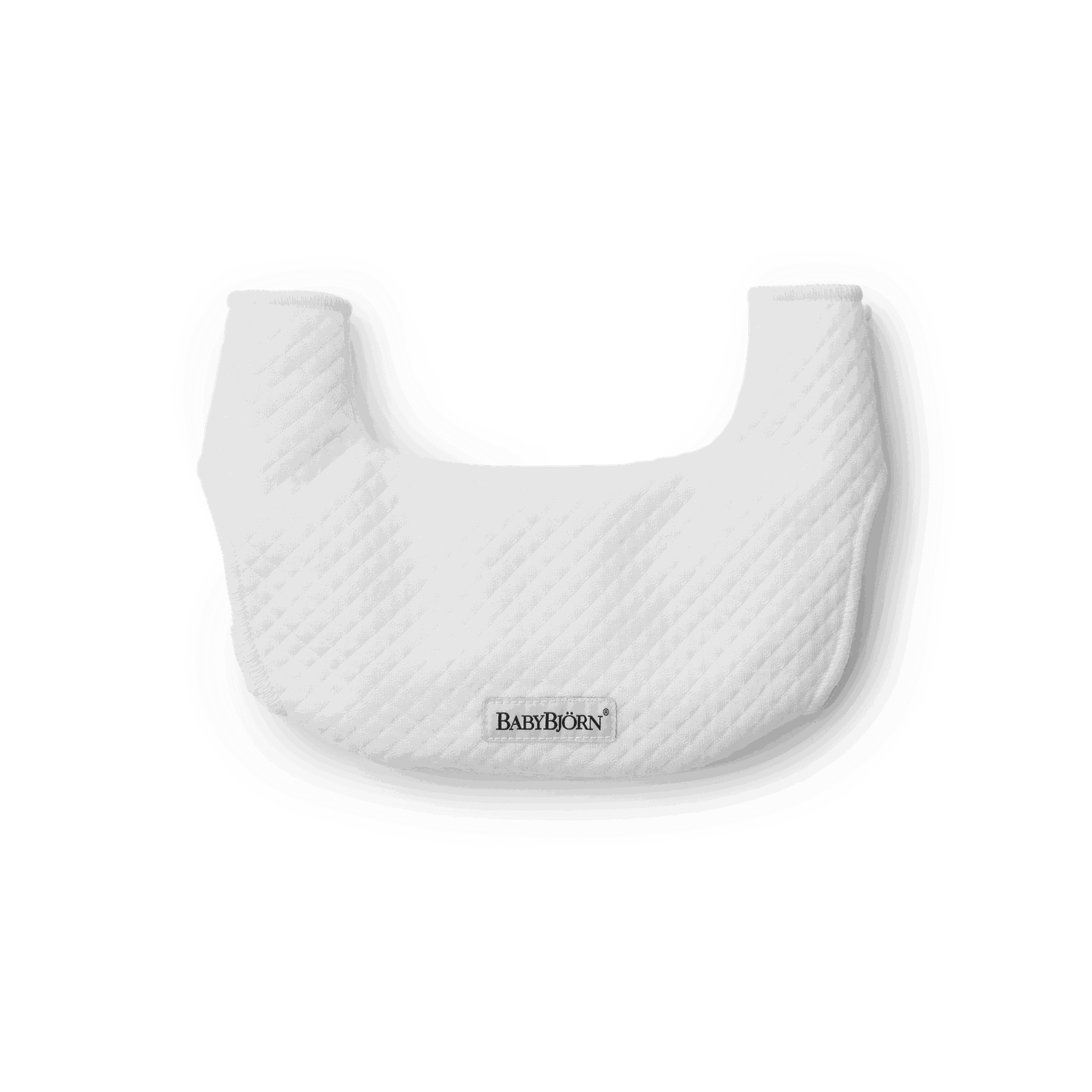 Babybjörn Unisex Infant White Bib For Baby Carrier Harmony
