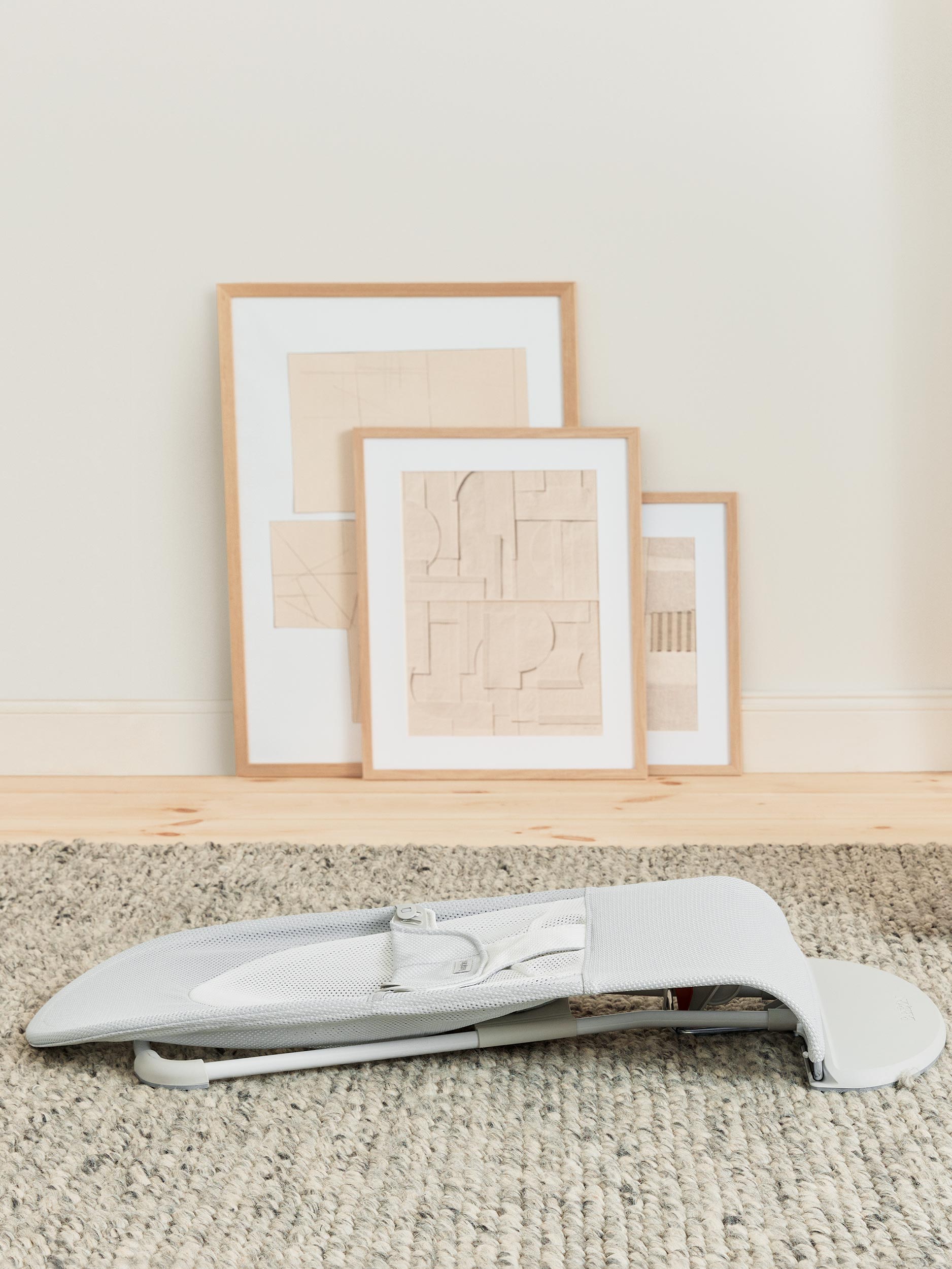 Transat Balance Soft - Argent/Blanc / Mesh / Gris clair (BabyBjörn) - Image 9