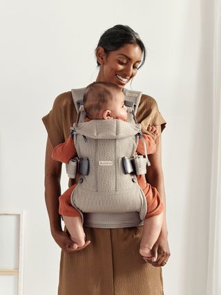 Baby Carrier One Air Gray beige - 3D Mesh BabyBjörn