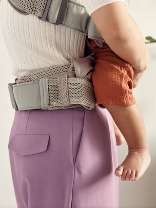 Baby Carrier One Air Gray beige - 3D Mesh BabyBjörn