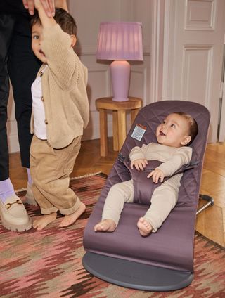 Babybjorn - Transat Bliss coton Beige Léopard