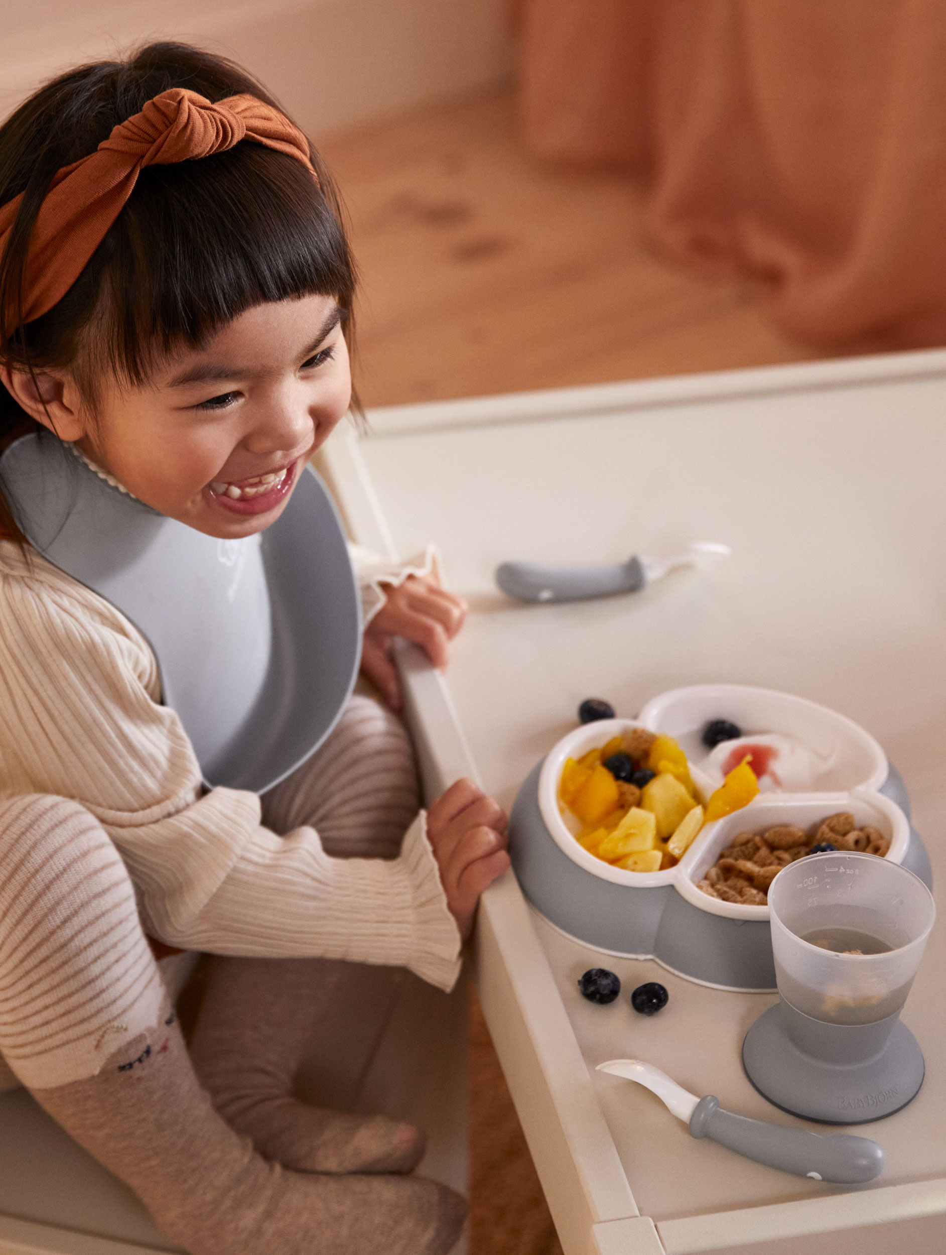 Ensemble repas, 8 pièces - Gris (BabyBjörn) - Image 6