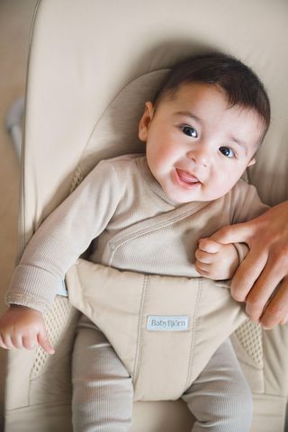BabyBjörn Balance Soft Hammock, Fabric/Jersey, Tri-Fabric, Dark Grey