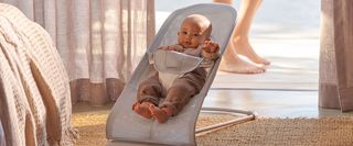 Meet summer in airy mesh - cozy and cool bouncers from BabyBjörn