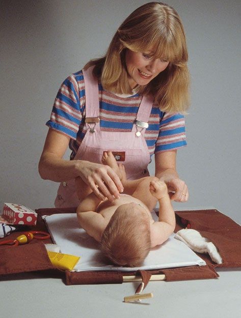 Changing diapers in the ’70s