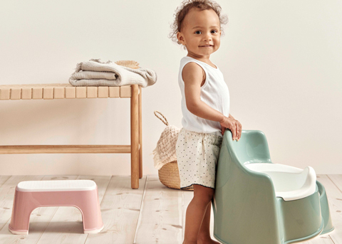 Potty Chair and Step stool from BabyBjörn for the perfect potty training