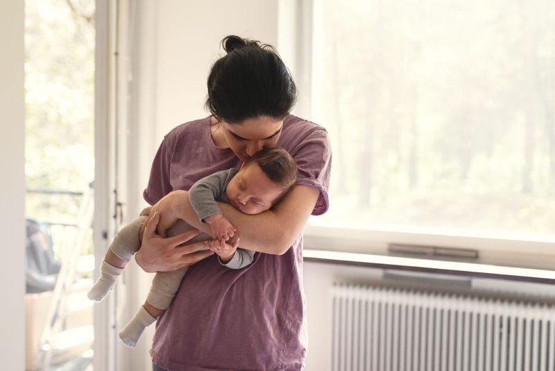 Mother and baby