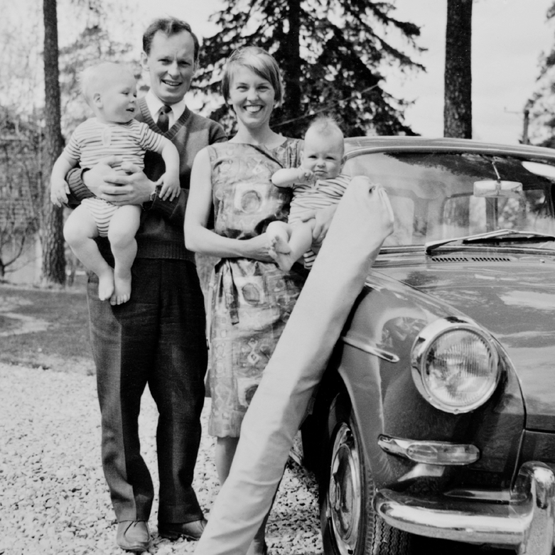 BabyBjörn founders Lillemor and Björn