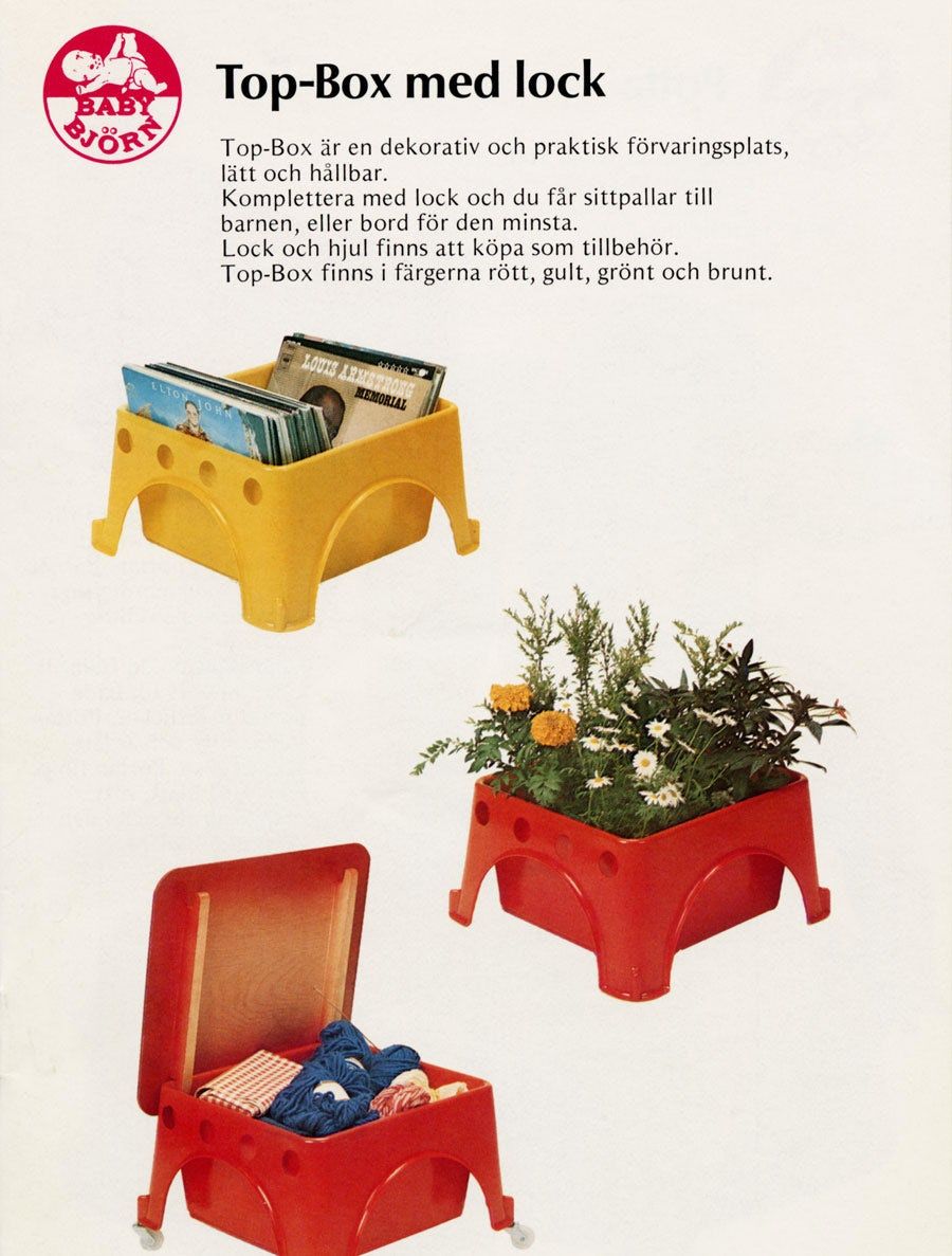 The toy container - BabyBjörn history