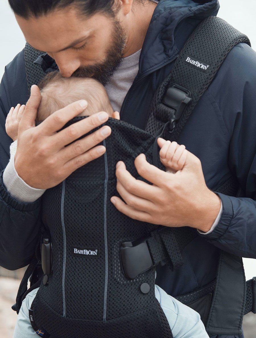 Father with baby in Baby Carrier One Air