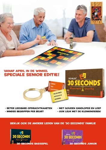 poster voor het spel 30 seconds senior