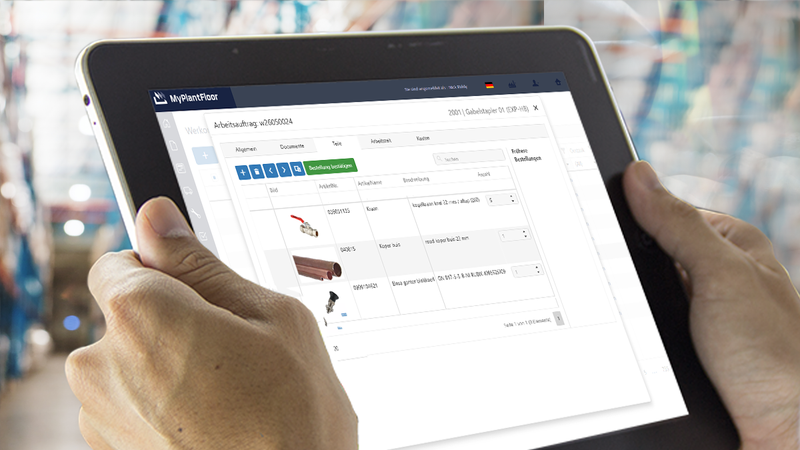 CMMS-software-Lagerverwaltung-tablet