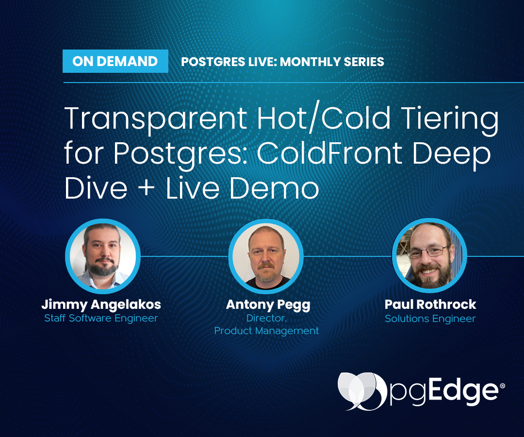 Transparent Hot/Cold Tiering for Postgres