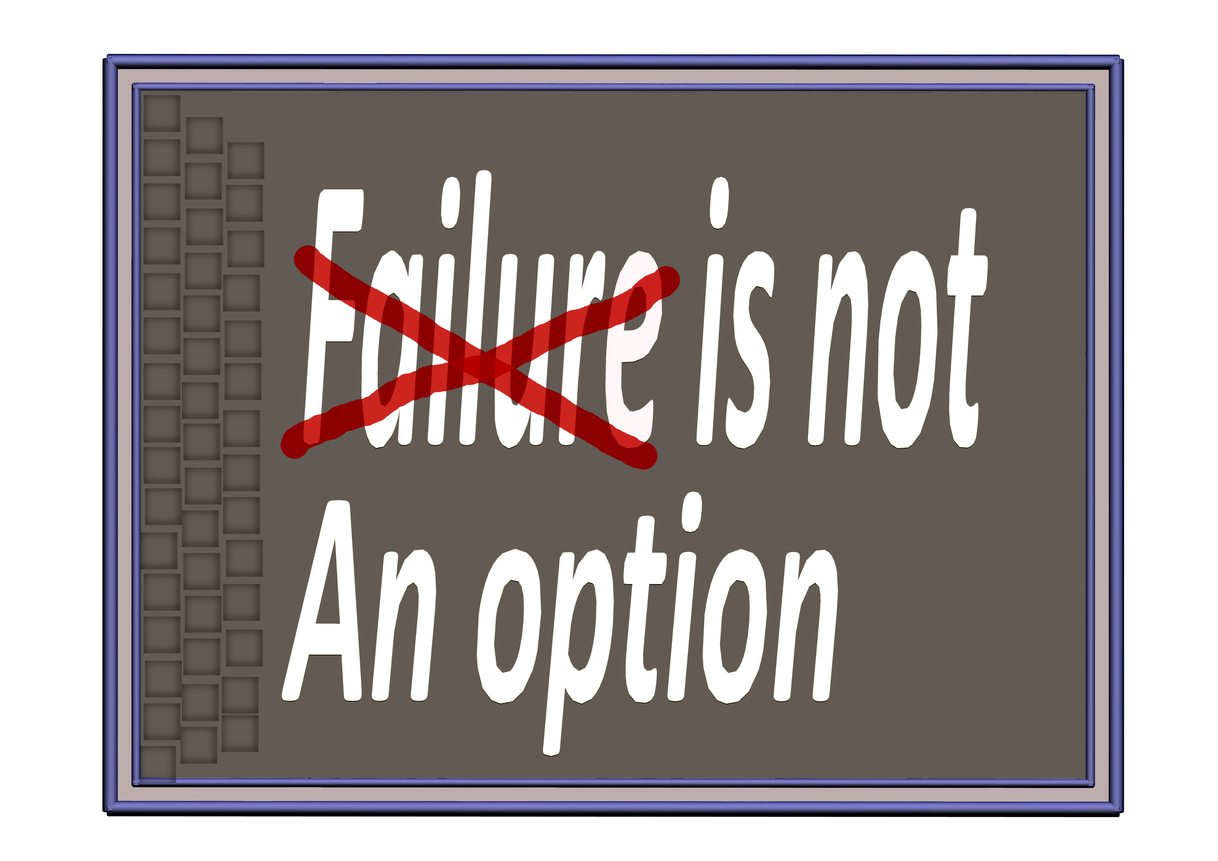 Failure is not an option Blog