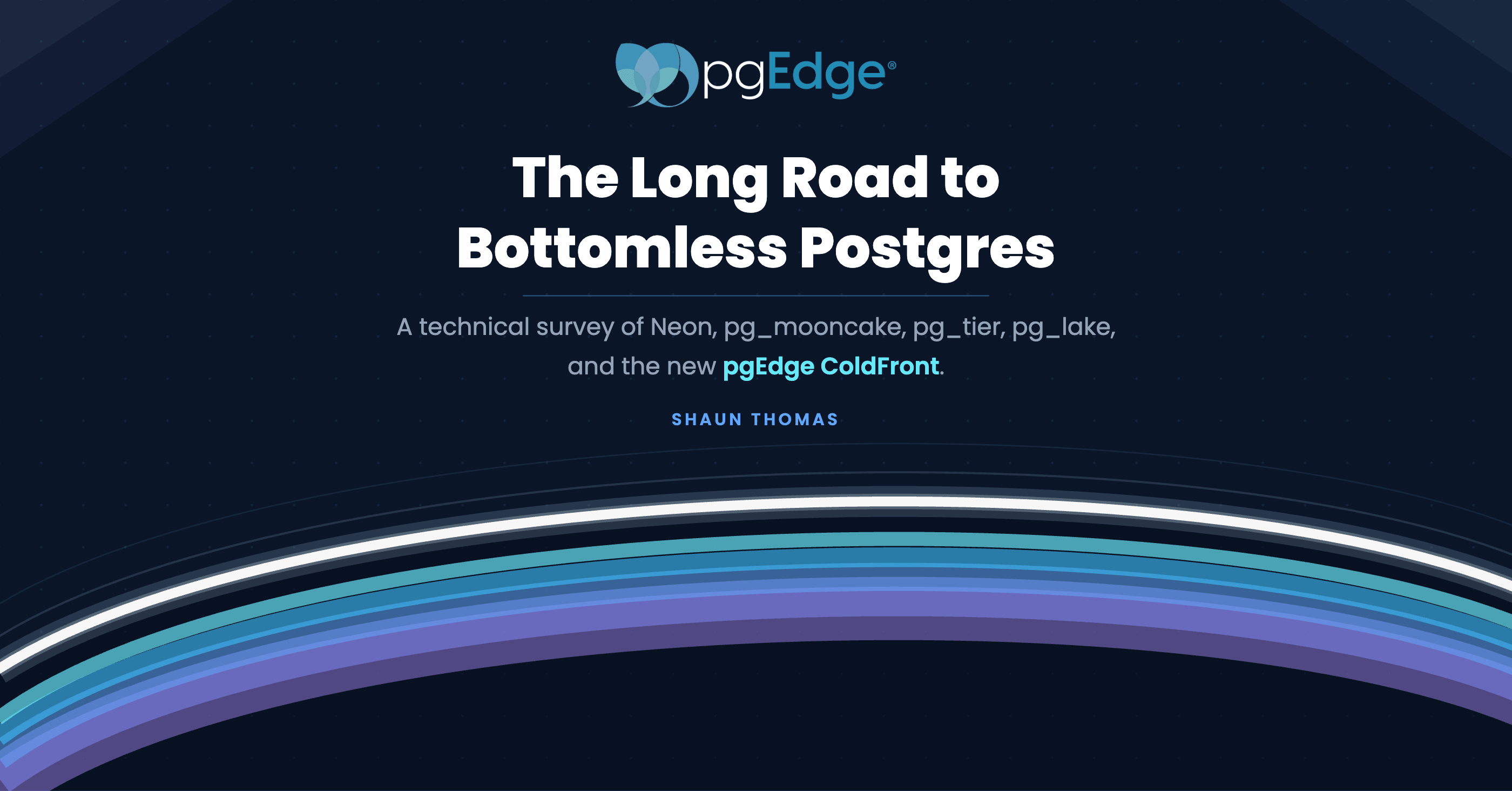 The Long Road to Bottomless Postgres