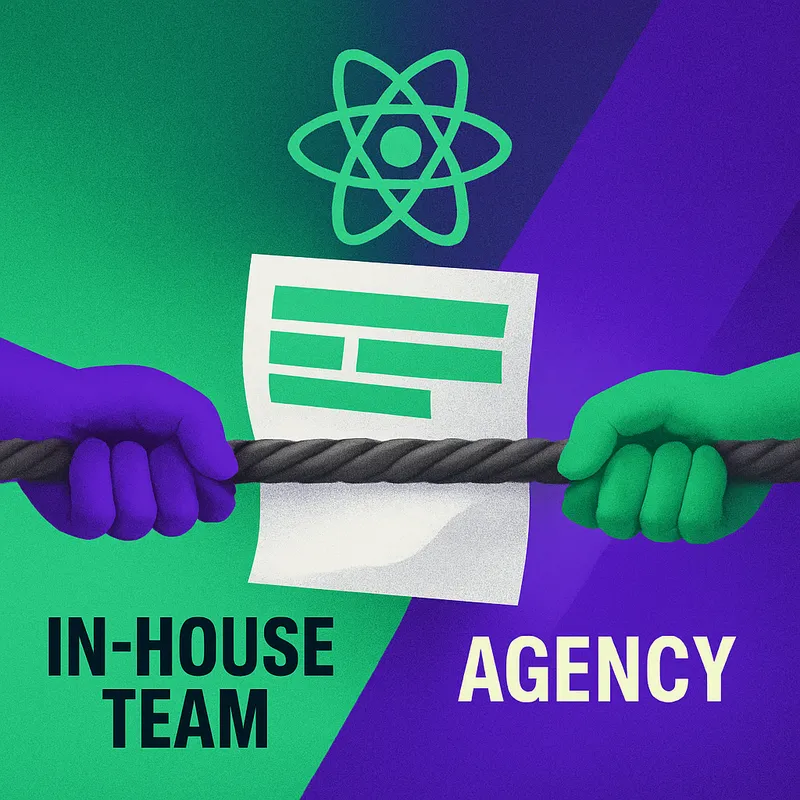 React.js Development: In-House Team vs Agency—Which Fits Your Project?