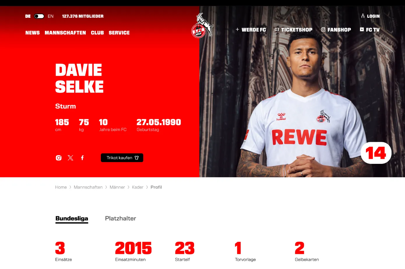 1 FC Köln - Desktop by BRANDUNG