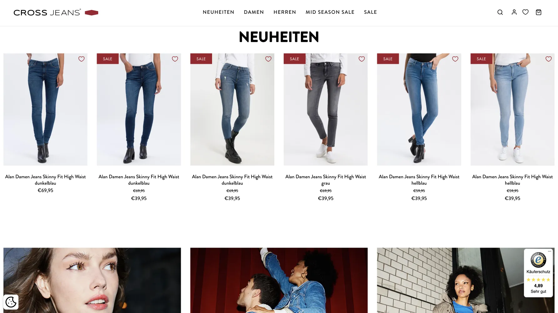 Case Foto CROSS JEANS von BRANDUNG