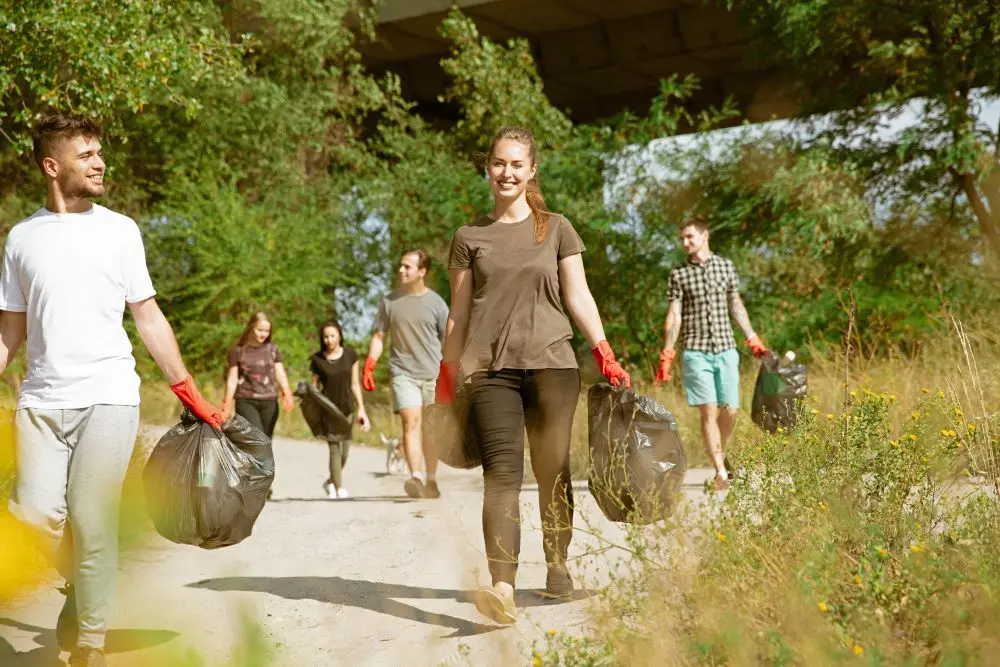 People Collecting Waste