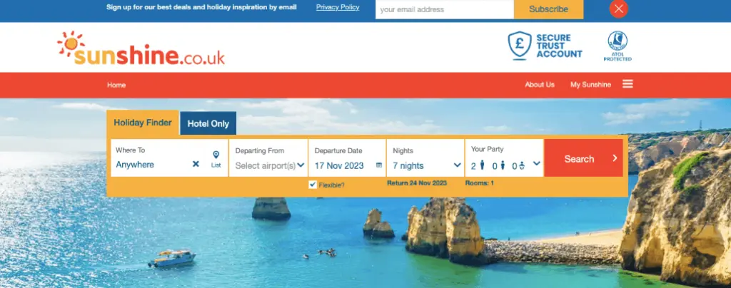 Sunshine Best Budget Travel Companies In The Uk 1024x404