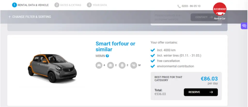 Buchbinder The 5 Best Car Rental Companies In Austria 1024x445
