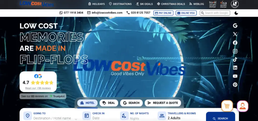 Low Cost Vibes Best Budget Travel Companies In The Uk 1024x480