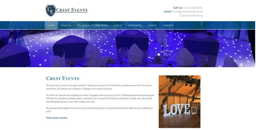 Crest Events Best Event Management Companies In Glasgow 1024x521
