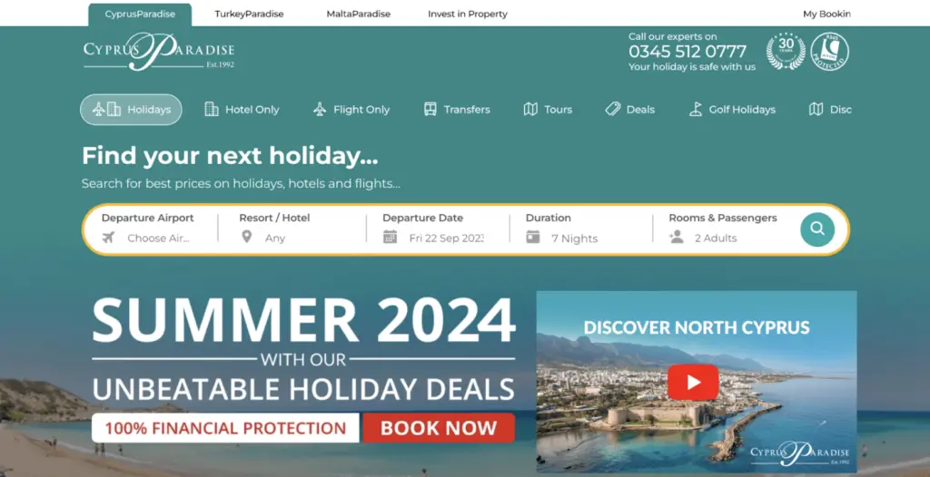 Best Travel Agencies Cyprus Paradise 1024x526