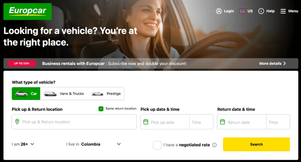 Europcar The 5 Best Car Rental Companies In Austria 1024x550