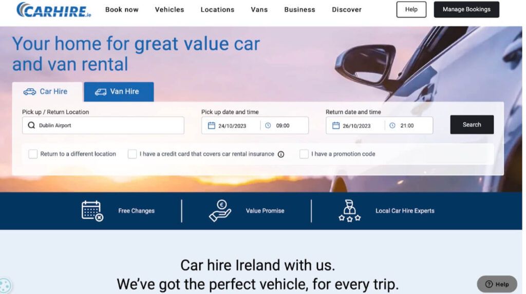 The 5 best car rental companies in Ireland TravelPerk
