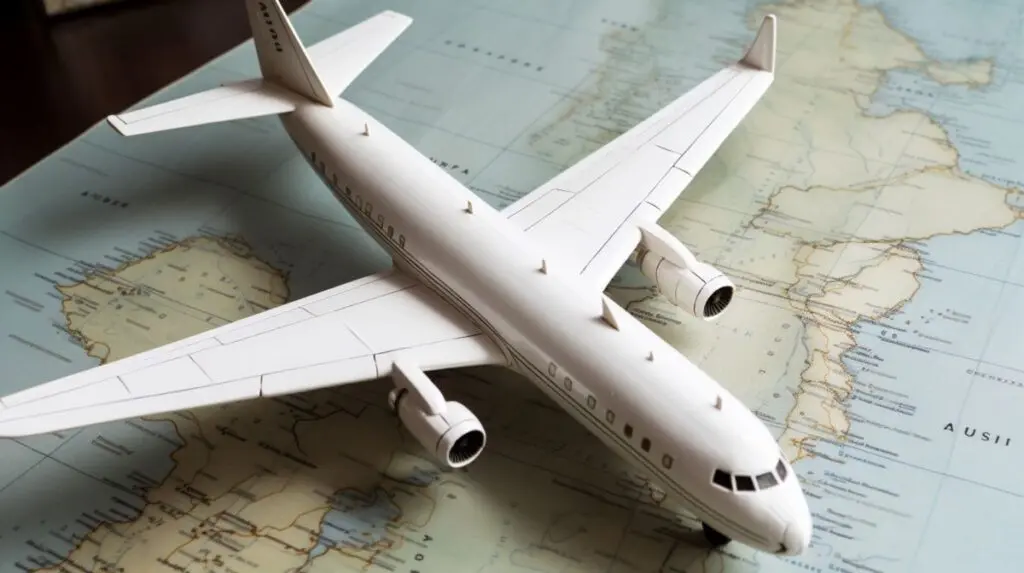 Symbolbild Langestreckenflug Modellflugzeug Auf Weltkarte 1024x573