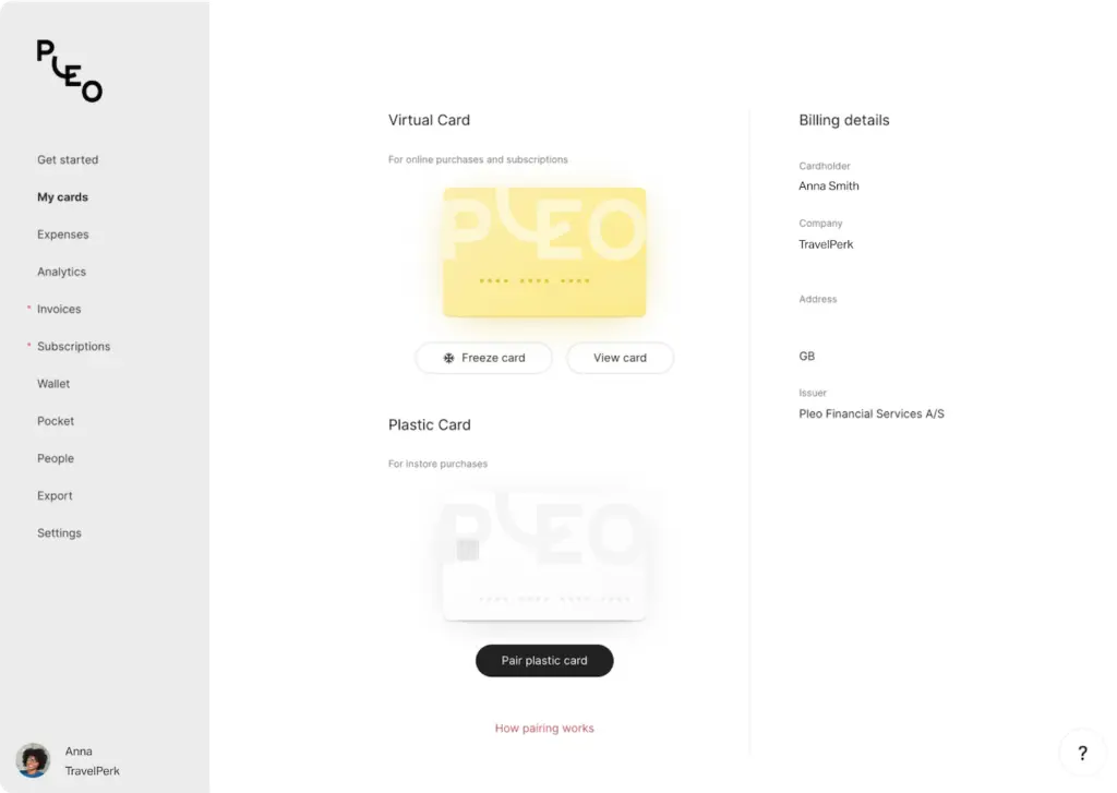 Pleo Expense Management Platform Overview 2 1024x727