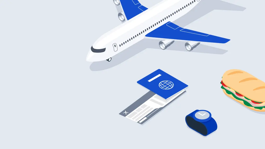 Grafik Mit Flugzeug Flugreise Was Beachten