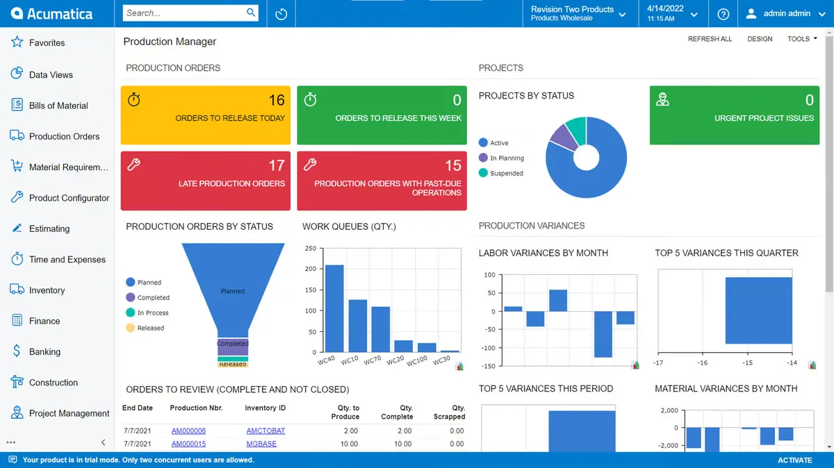Acumatica En
