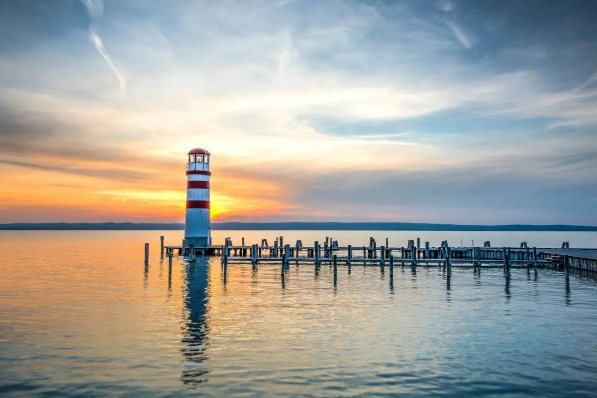Lake Neusiedl Austria Neusiedlersee
