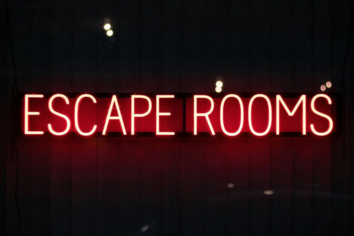 Escape Room Sign