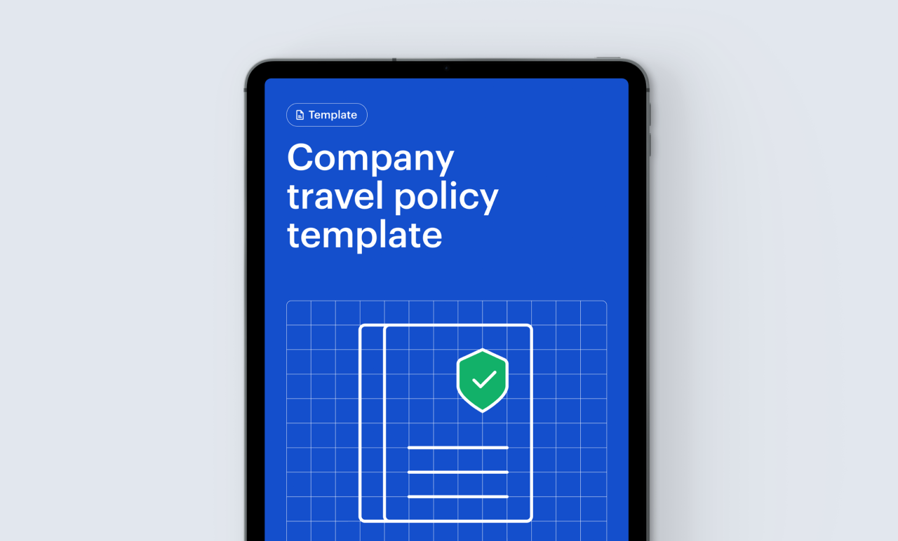 Company Travel Policy Template