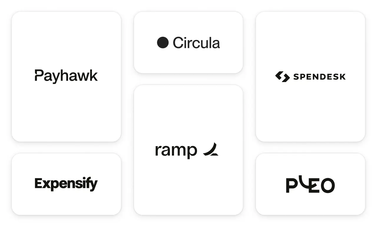 Expenses Logos Integrations