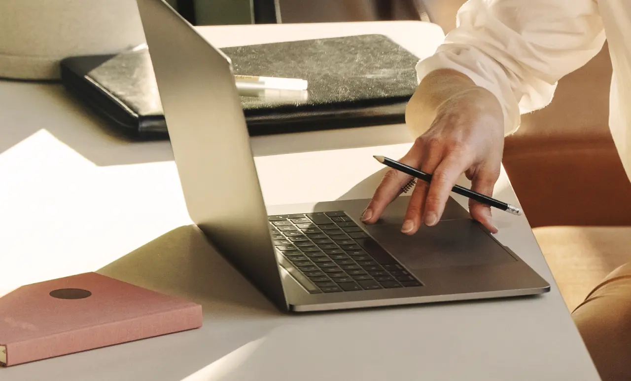 Laptop On The Table