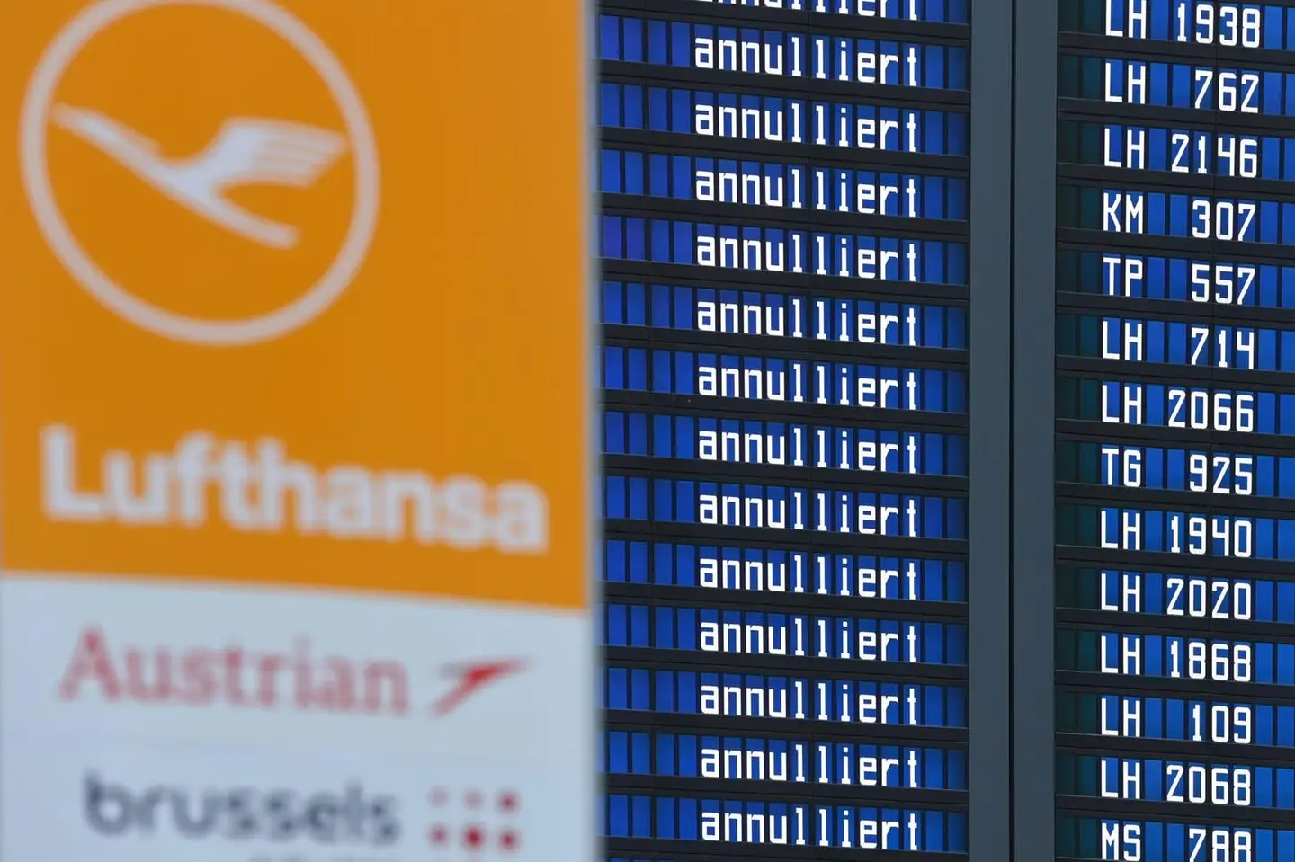 Flughafen Streik
